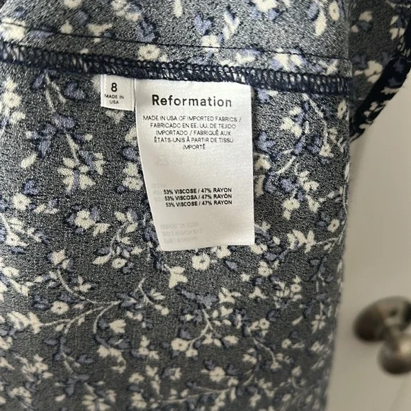 Reformation Frasier Dress size 8 - Picture 7 of 8